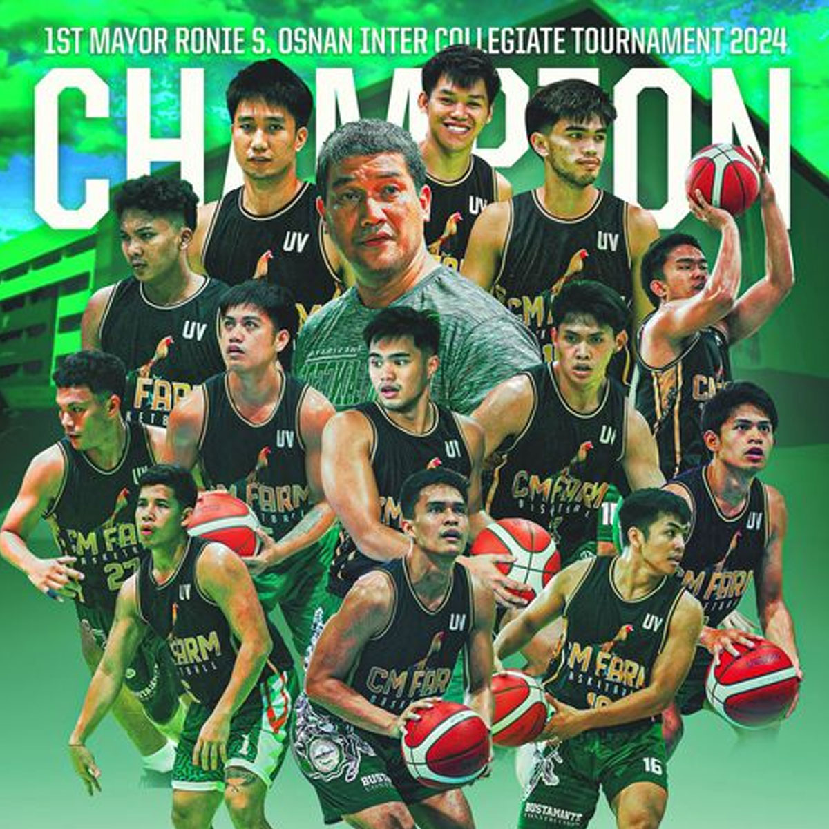UV Lancers crowned Champions in Caraga, Davao Oriental Inter-Collegiate Basketball Tournament