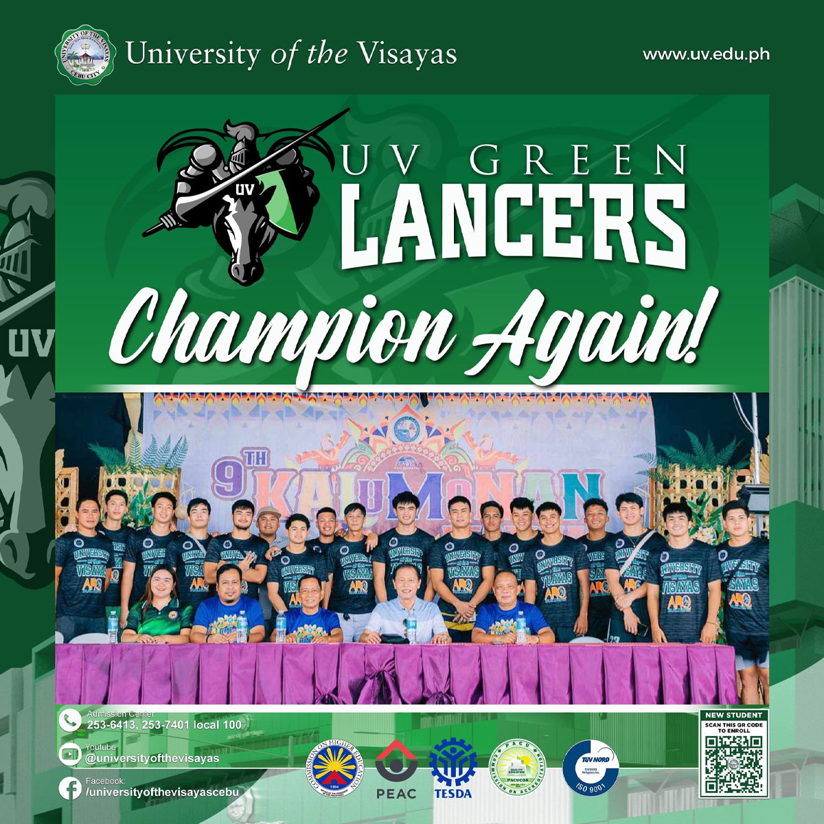 UV Lancers Rule Kalumonan Mayor's Cup Open Basketball League