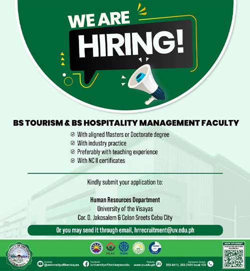 BS Tourism & BS Hospitality Management Faculty