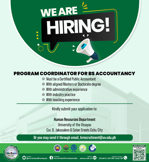 Program Coordinator for BS Accountancy