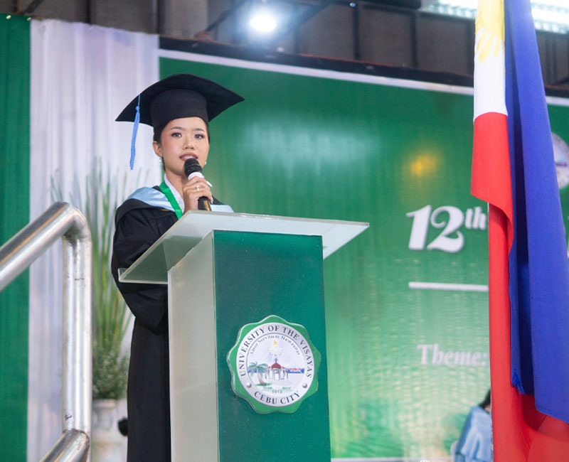 UV Dalaguete holds COED, CBA graduation ceremony