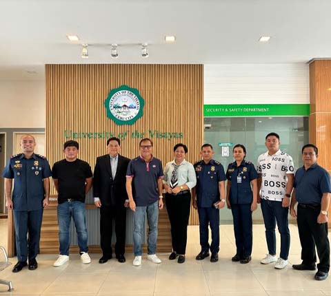 UV execs meet with PNP Officials for potential partnership