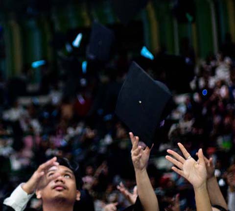 Four Colleges hold joint Graduation Rites