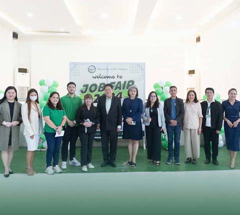 Connecting talents with opportunities UV Job Fair 2024 a huge sucess