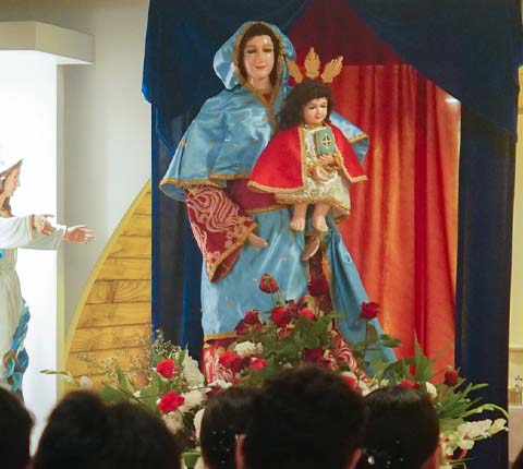 Stella Maris Visits UV, Maritime Students Lead Devotion