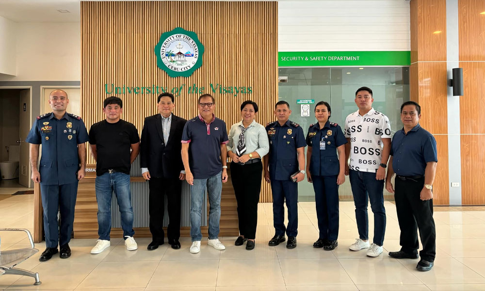 UV execs meet with PNP Officials for potential partnership