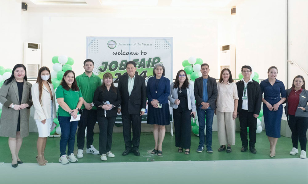 Connecting talents with opportunities UV Job Fair 2024 a huge sucess