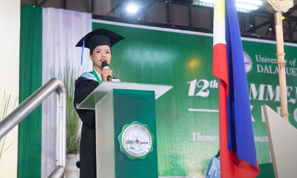 UV Dalaguete holds COED, CBA graduation ceremony