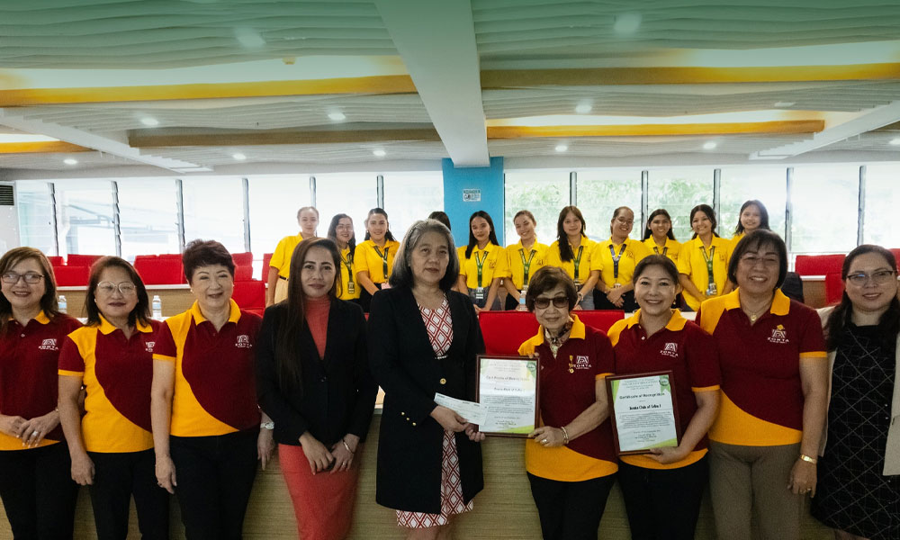 UV Golden Z Club and Zonta Club of Cebu 1 Host Scholarship Turnover Ceremony