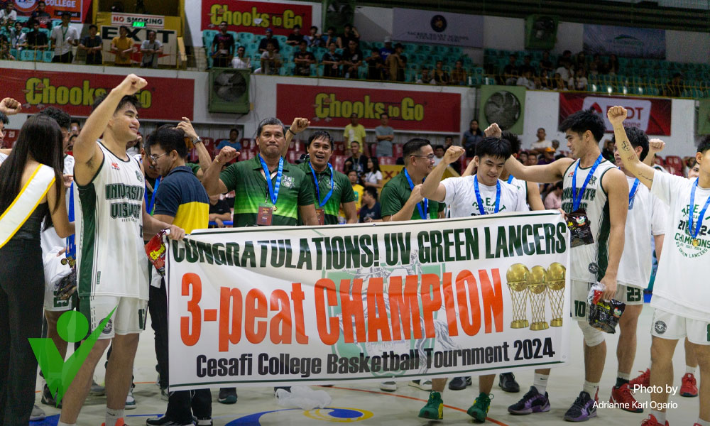 UV Green Lancers Complete Another Three-Peat, Clinch 16th CESAFI Basketball Championship Title
