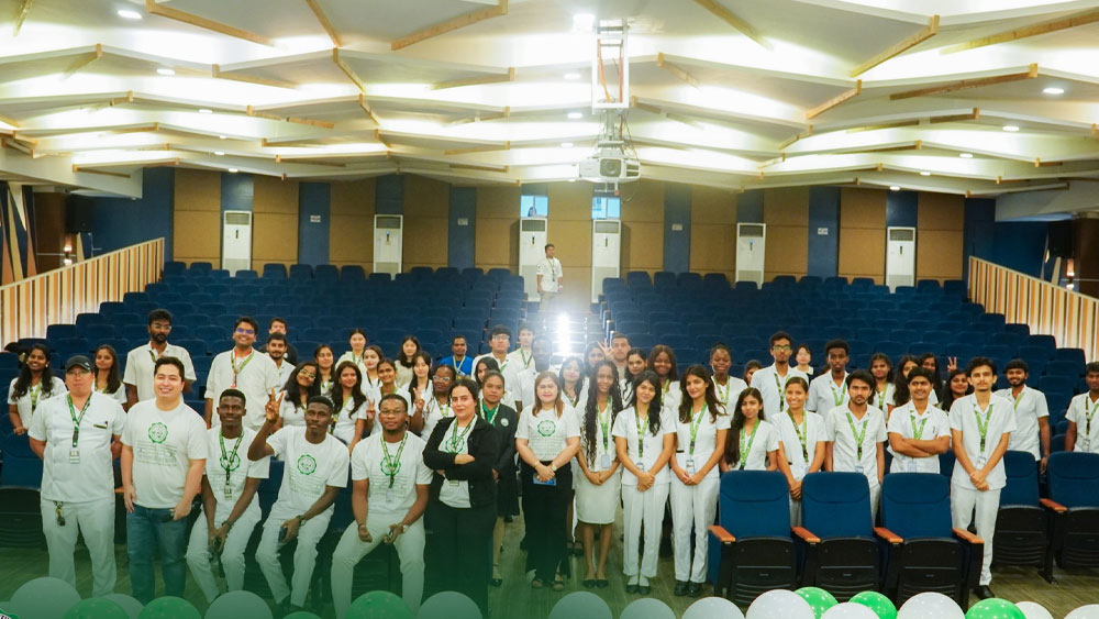 Foreign Students Welcomed at UV CONNECT Assembly