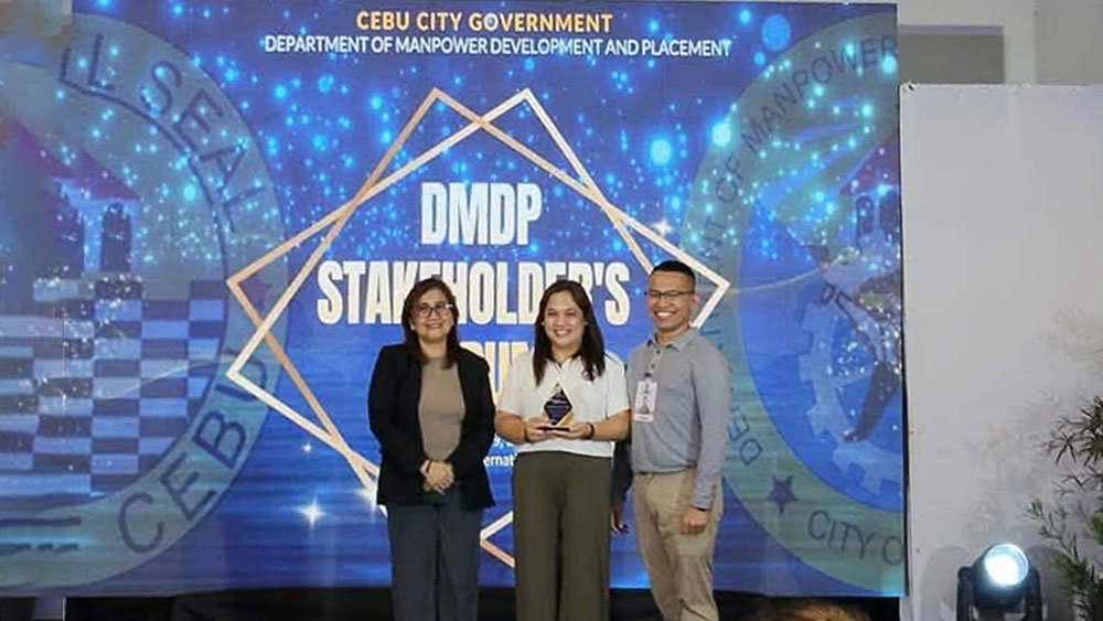 Cebu City DMDP Recognizes UV for Advancing Employment Opportunities