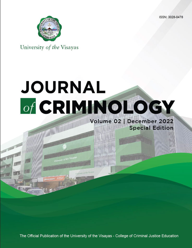 Journal of Criminology (2022) - Volume 2